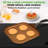 Nutrichef 11.22'' Non-Stick Copper Griddle
