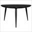 Black 2-Piece Triangular Coffee And End Table Set