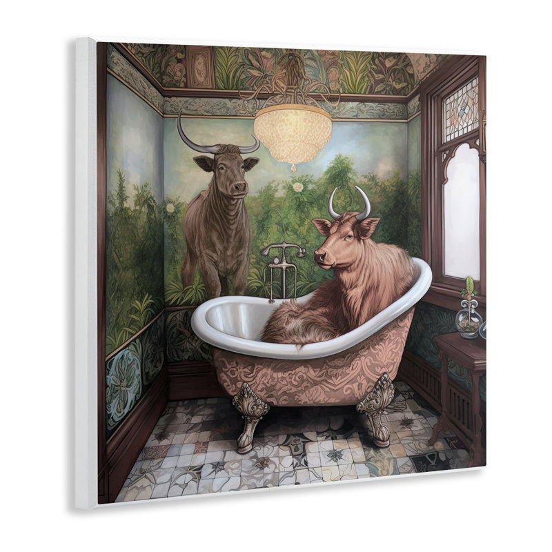 Plaque murale pour baignoire Longhorn