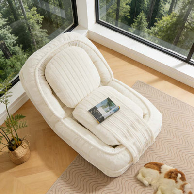 Lazy Sofa Couch ,5 Adjustable Position by Latitude Run