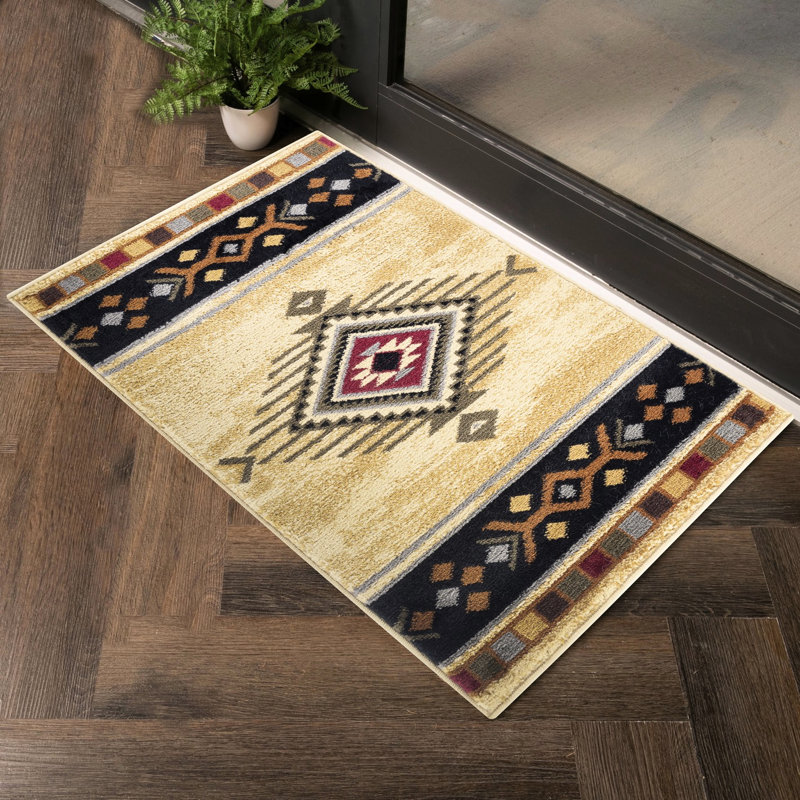7 pi 10 po X 3, tapis crème, en polypropylène, pour les endroits très passants, rehausse le décor de la maison 7,83 10,25