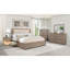 Barley Brown 5-drawer Bedroom Chest