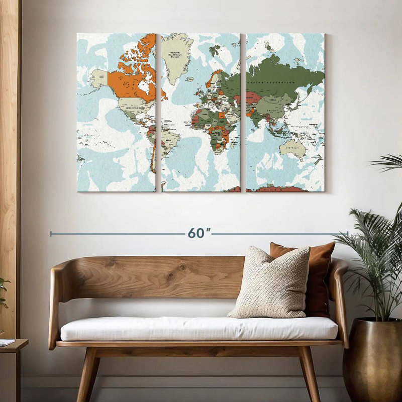 Educational World Map VI