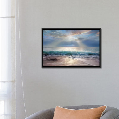 " Aqua Blue Morning " by Mike Calascibetta