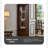 19.69"Retro Solid Wood Rectangular Corner Cabinet