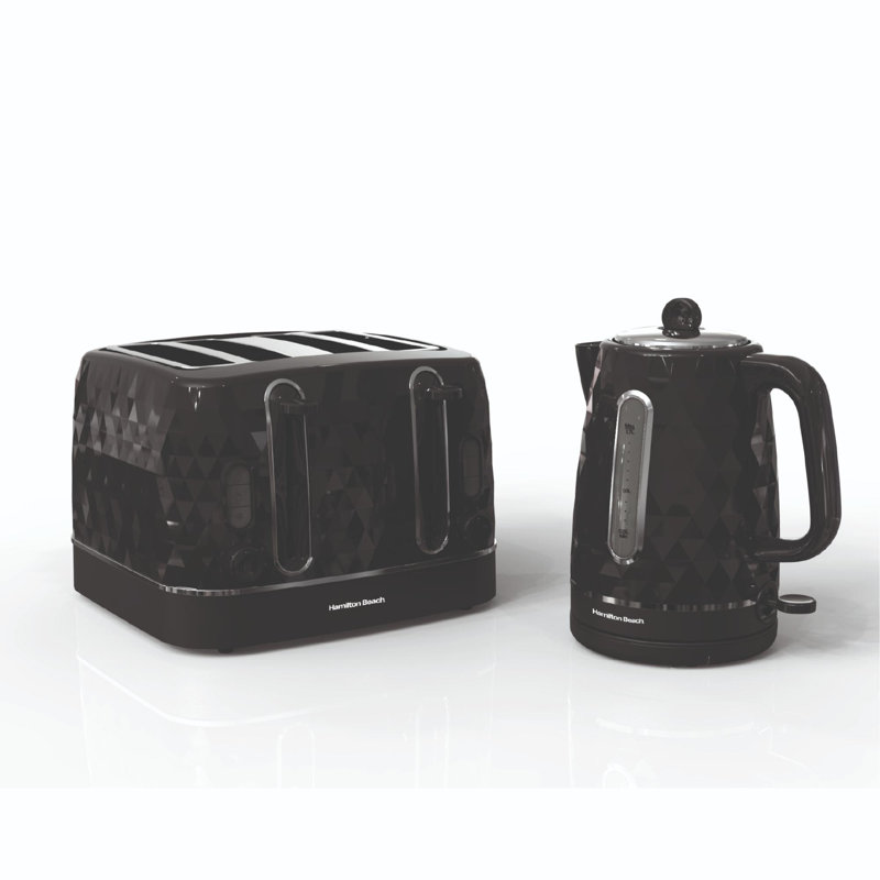 Hamilton Beach 1.7L Plastic Electric Tea Kettle, White