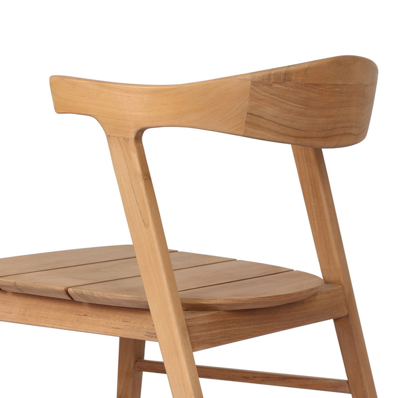 Cliff Outdoor Teak Dining Chair