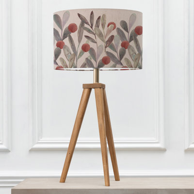 Aratus Wood Tripod Lamp