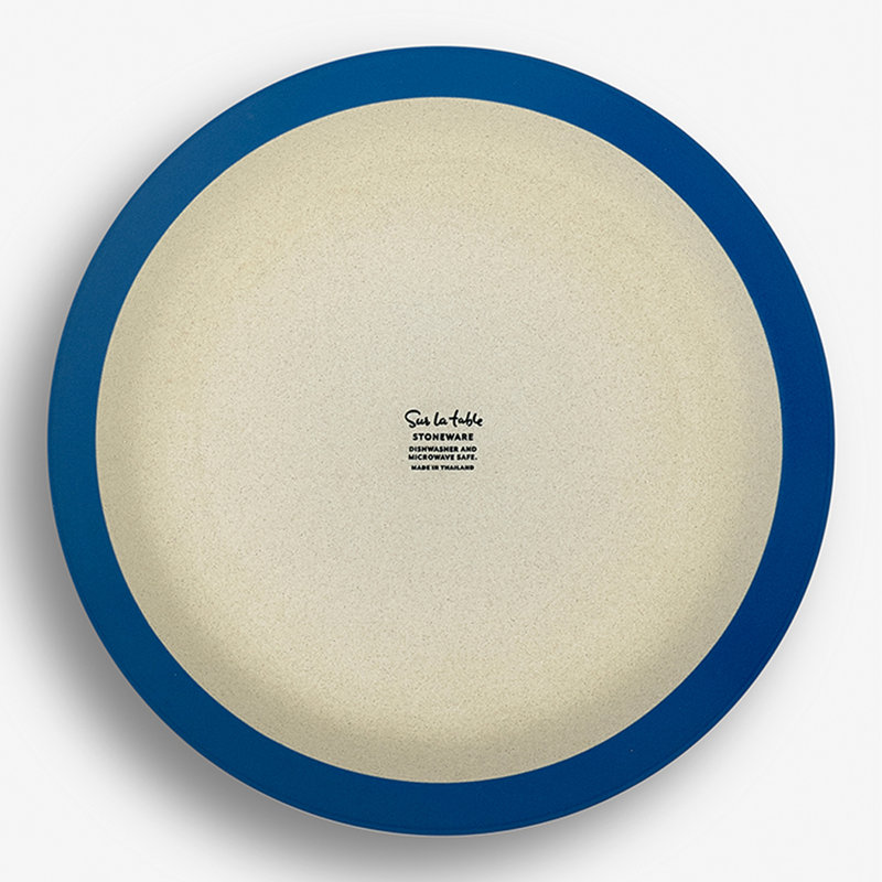 Sur La Table Colour Me Happy Set Of 4 Side Plate 20.5cm, Blue