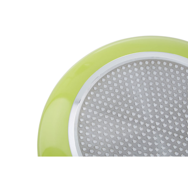Aluminum Non-Stick Frying Pan, 28cm W, Green