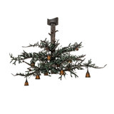 Rustic Lodge 10 - Light Chandelier