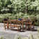 Fleur Rectangular 7 - Person 64'' Long Dining Set