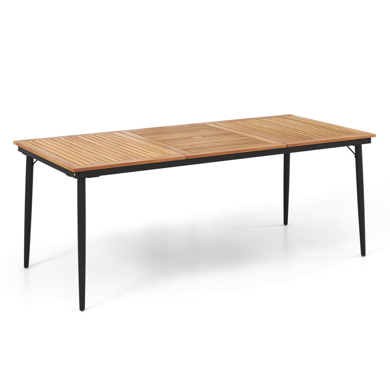 Rectangular 8 - Person 200Cm L Outdoor Dining Table