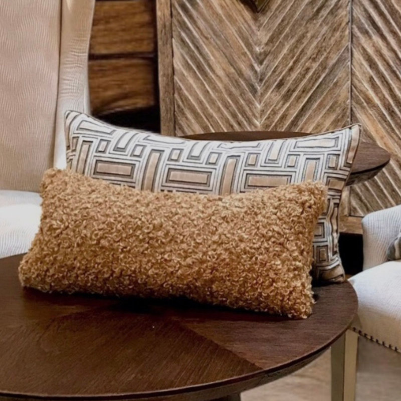 Pillow Cover & Insert, 16"H x 30"W