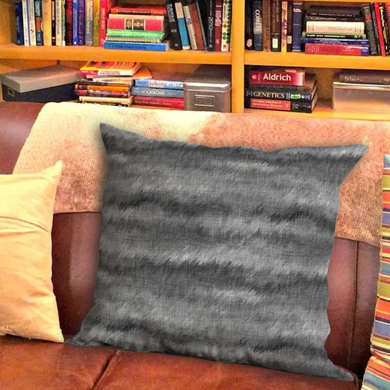 Abstract Outdoor Reversible Throw Pillow, 16" x 16"