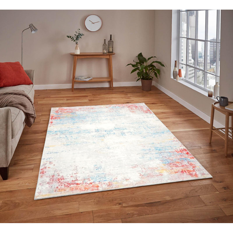 Chrissandra Abstract Rug, Rectangle 5' x 7'