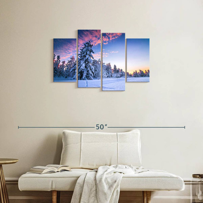 Alvord Pink Sunset At Winter, 22" H x 36" W