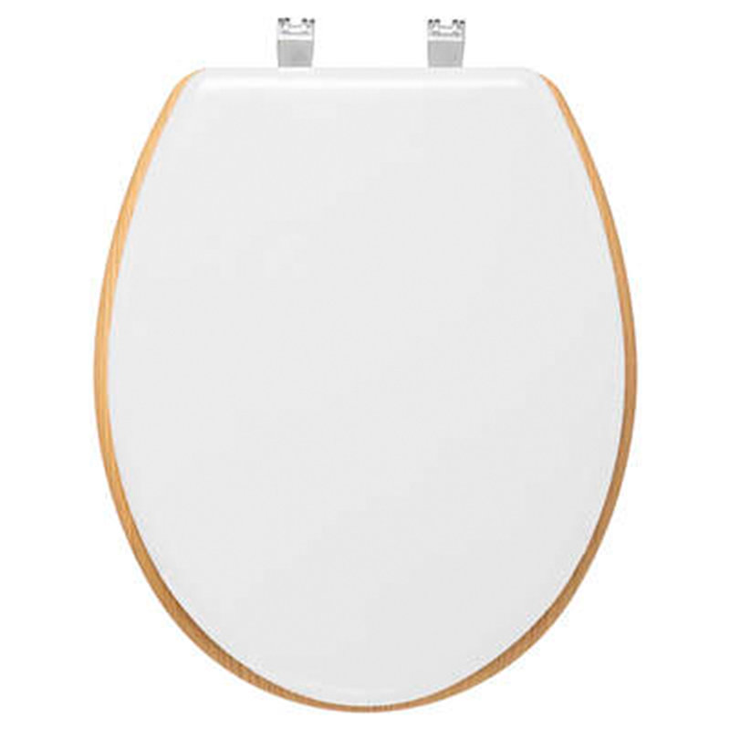 Stringham Elongated Standard Toilet Seat, White