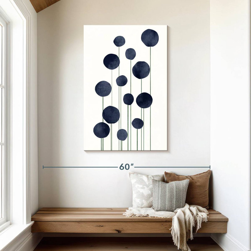 Avery Water Flowers, 45" H x 30" W