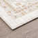 Gurpaige Traditional Oriental Cream Polyester Area Rug