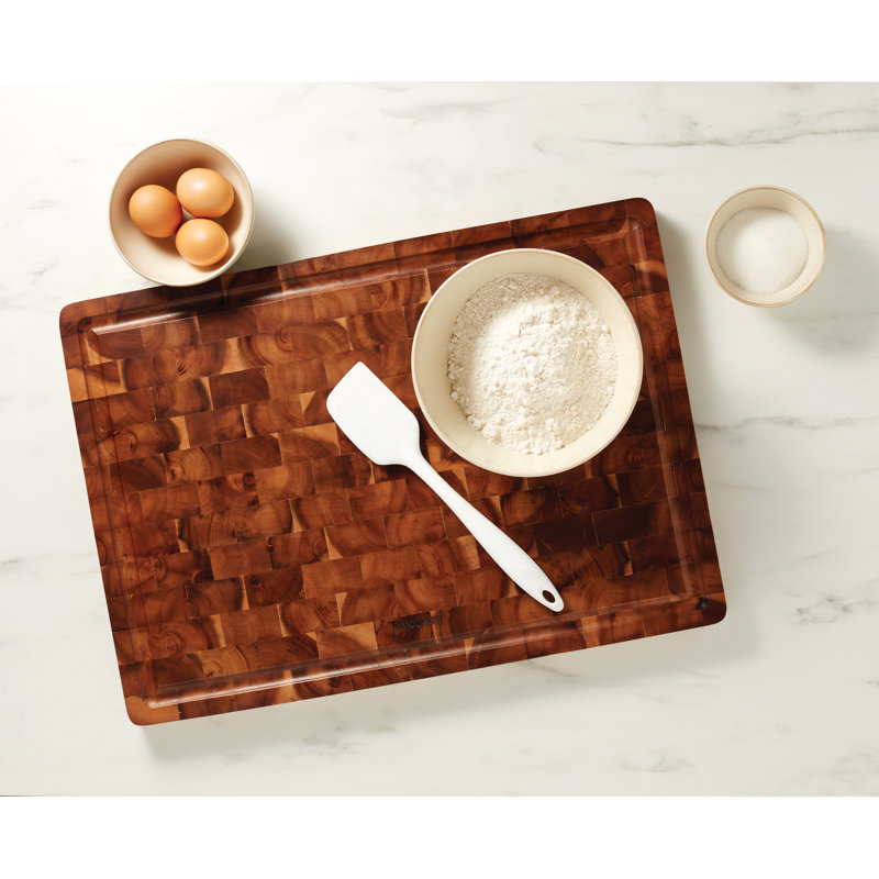 Eco-Friendly Rectangular Acacia Wood Pastry Board