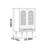 Fashionable Luxury Black Storage Shoe Cabinet