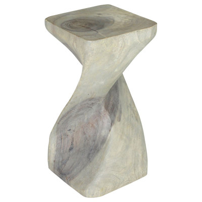 Bugra Solid Wood End Table