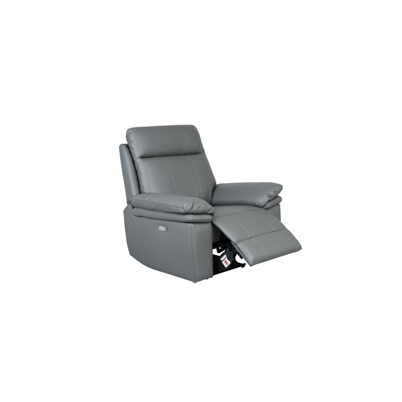 Cooney 99cm Wide Standard Recliner, Gray