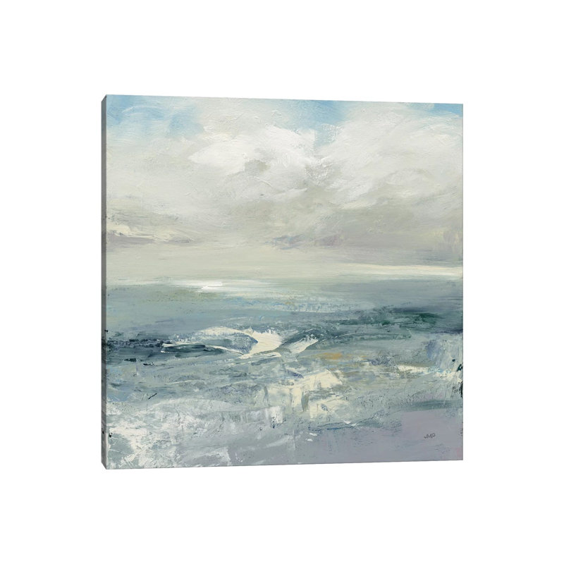 Waves 1 Piece Wrapped Canvas Painting, 30.48cm H x 30.48cm W x 1.91cm D