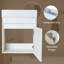 Ensemble de meuble-lavabo simple 18,1 po avec dessus de meuble-lavabo Dafne-148274721