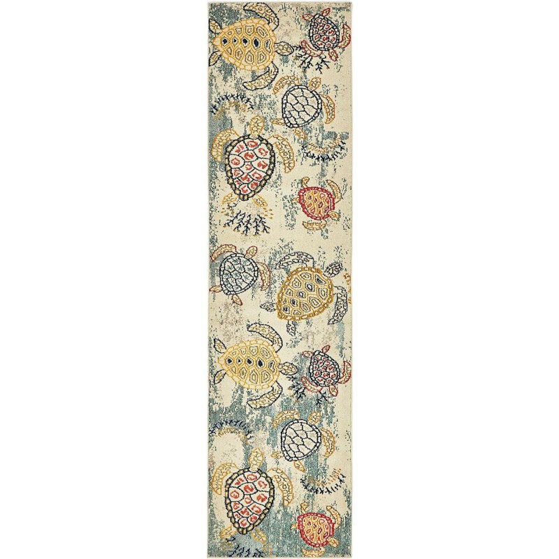Higley Abstract Indoor Rug, Runner 2'2" x 6'7"