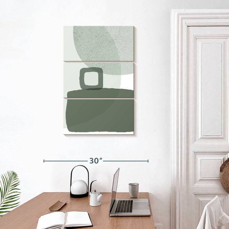 Avery Mid Century Color Dew V, H 32 po x l 20 po