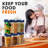 Cheer Collection 43.2oz. Food Storage Container-91925188