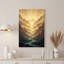 «Teal River Winding Through Golden Mountain Canyon», art mural-133549464