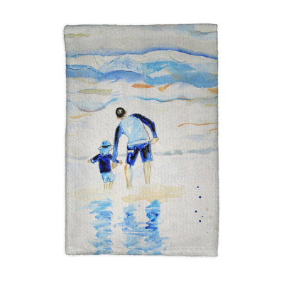 Torchon faisant face aux vagues
