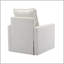 Fauteuil d'appoint pivotant rond Shetter-2044539928