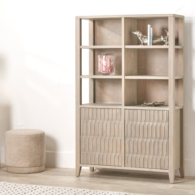 Abrytha Open Shelving China Cabinet