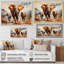 Éléphant d'Afrique, prairies III sur toile-2033182348-2033182337