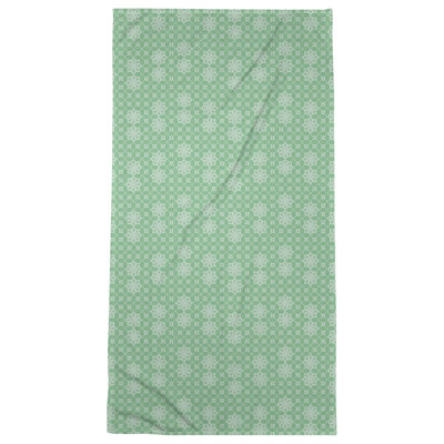 Serviette de bain classique en treillis