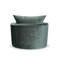 Upholstered Swivel Armchair-977473543