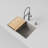 Inteos SILGRANIT 30" Single Bowl Reversible Undermount Workstation Kitchen Sink-109703031