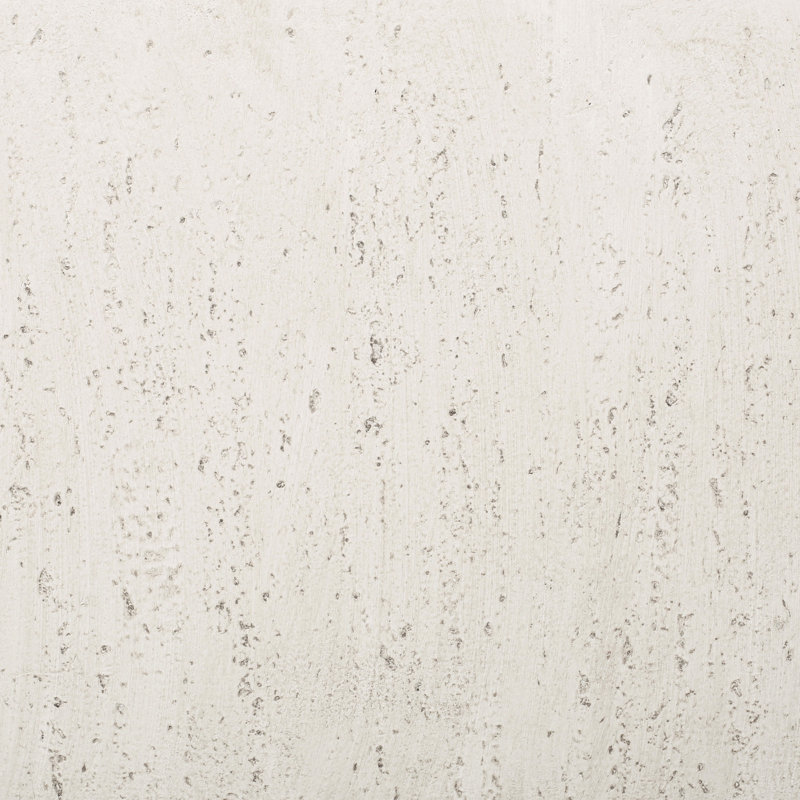 L 31,11 po x P 15,59 po H 16 po Béton léger - Oxyde de magnésium blanc pour panier d'extérieur