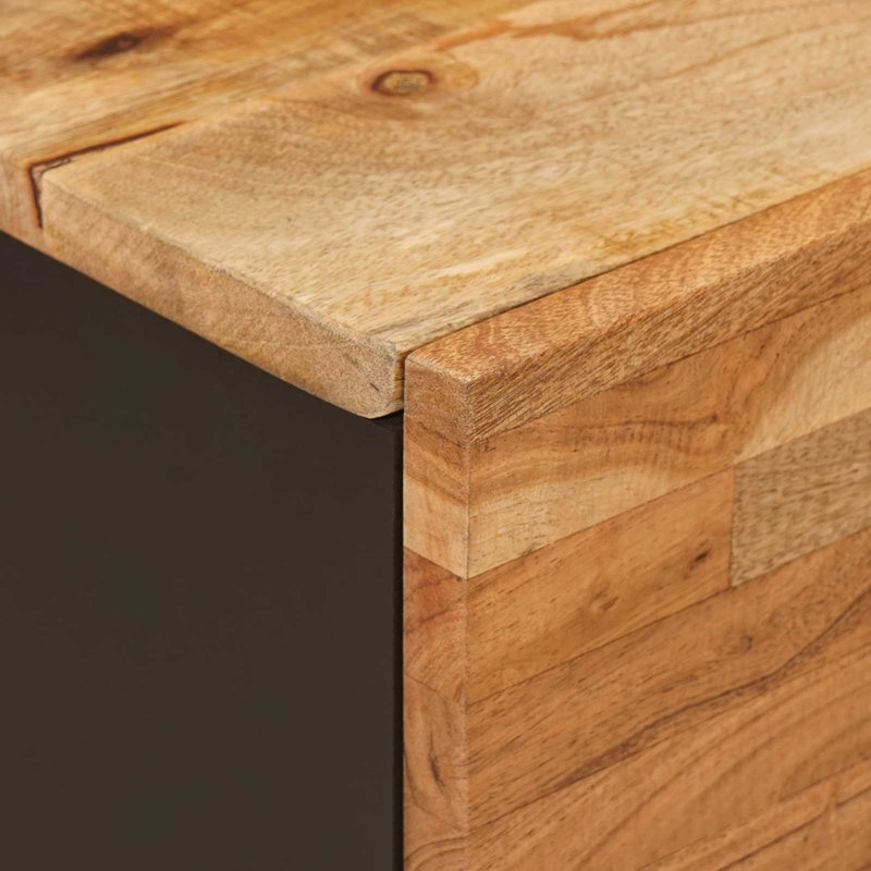 40cm W Solid Wood Bedside Table