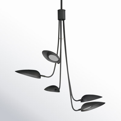 Inge 5 Light Dimmable LED Plug-in Pendant