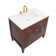 Lilly's 36"L Free Standing Vanity in Dark Walnut