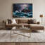 Art mural sur toile, "Phares nautiques" gris-545491809