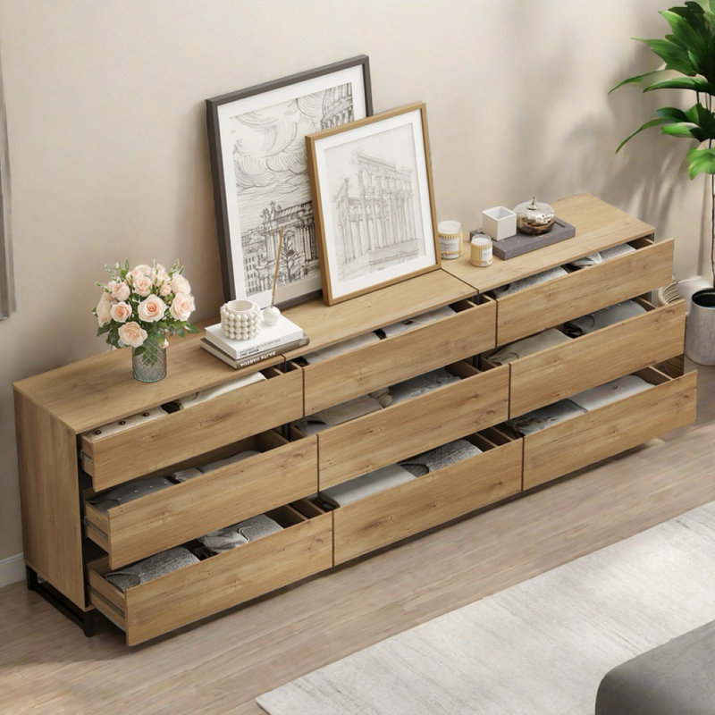 Commode en bois Aadam, Chêne