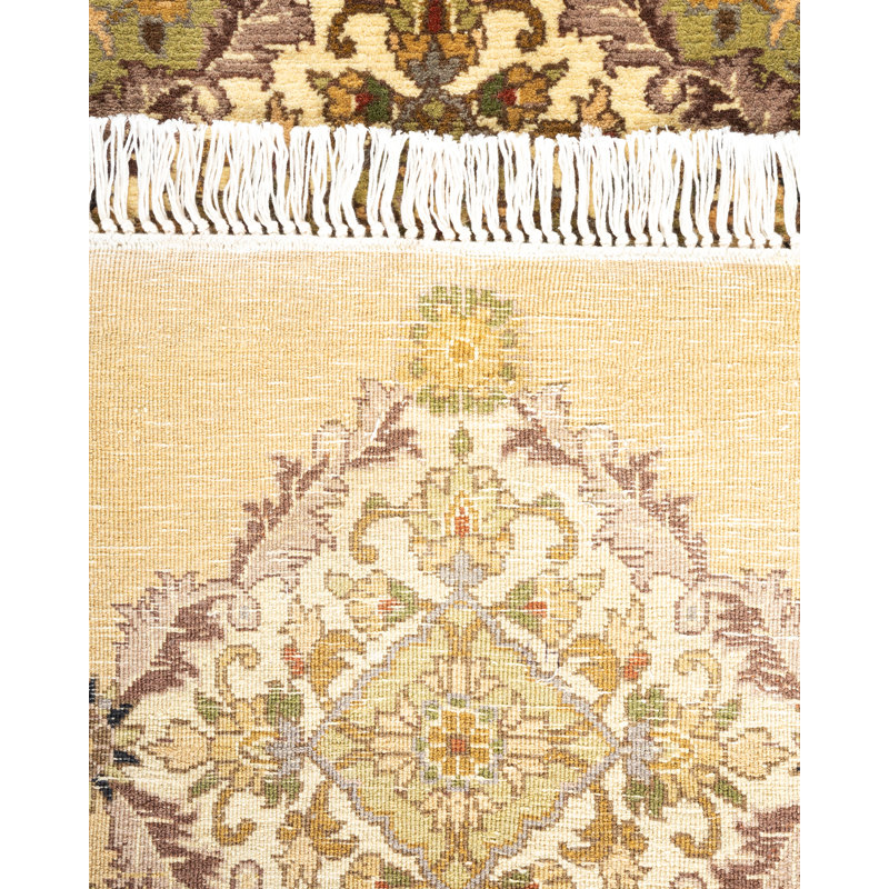 Classic One-of-a-Kind 7' 1" X 7' 1" Hand Knotted Area Rug