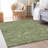 Premium Machine Washable Prisco Olive Rug-1941944479