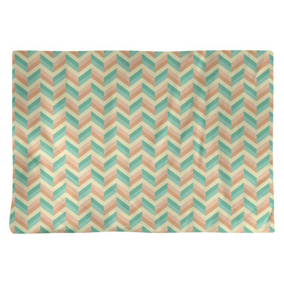 Napperon en coton 18 po chevrons